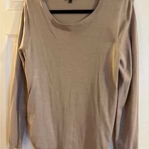 Lety & Me Elegant Beige Long Sleeve Top